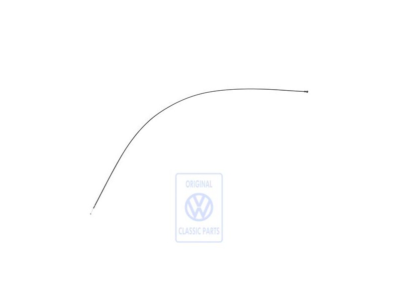 Original VW Lid Lock Cable - 357823531