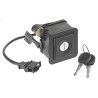 Original VW Button With Lock Cylinder - 357827571G