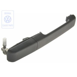 Original VW Door Handle, Outer, Black - 357839205A