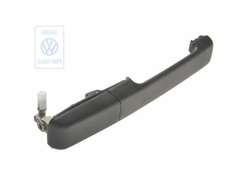 Original VW Door Handle, Outer, Black - 357839205A