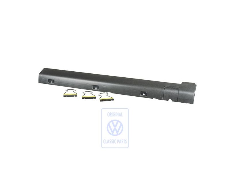 Original VW Widened Sill Panels Graphite - 357853856B 2BC