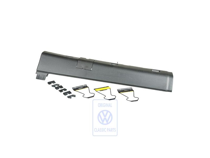 Original VW Widened Sill Panels Graphite - 357853897B 2BC