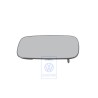Original VW Mirror Glass (Flat) With Plate - 357857521E