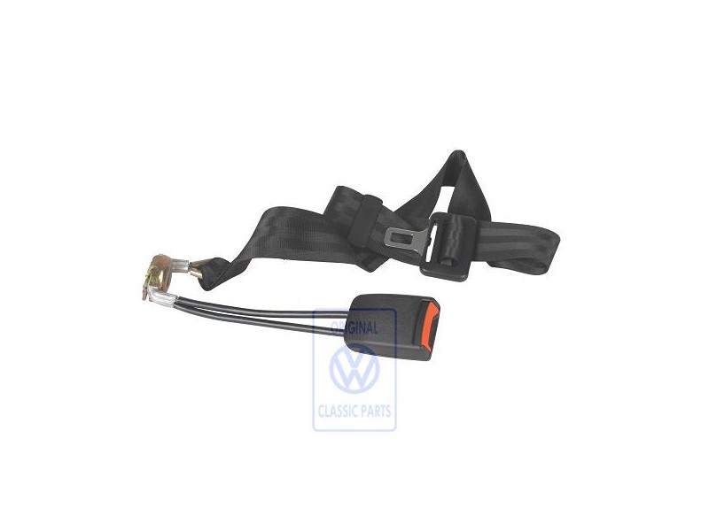 Original VW Lap Belt With Belt Lock - 357857713