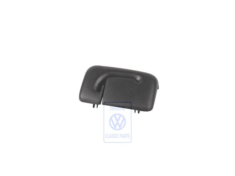 Original VW Seat Belt Guide Satin Black - 357857830 01C