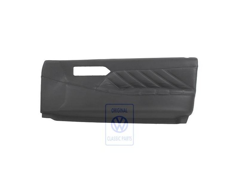 Original VW Door Trim (Leatherette) Black - 357867016APCLP