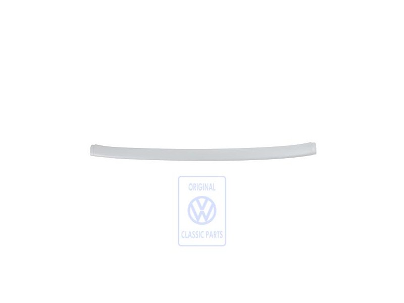 Original VW End Trim Grey Blue - 357867617 H50