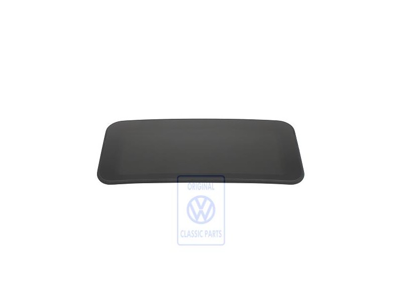 Original VW Glass Sliding Sunroof Cover With Seal - 357877051C