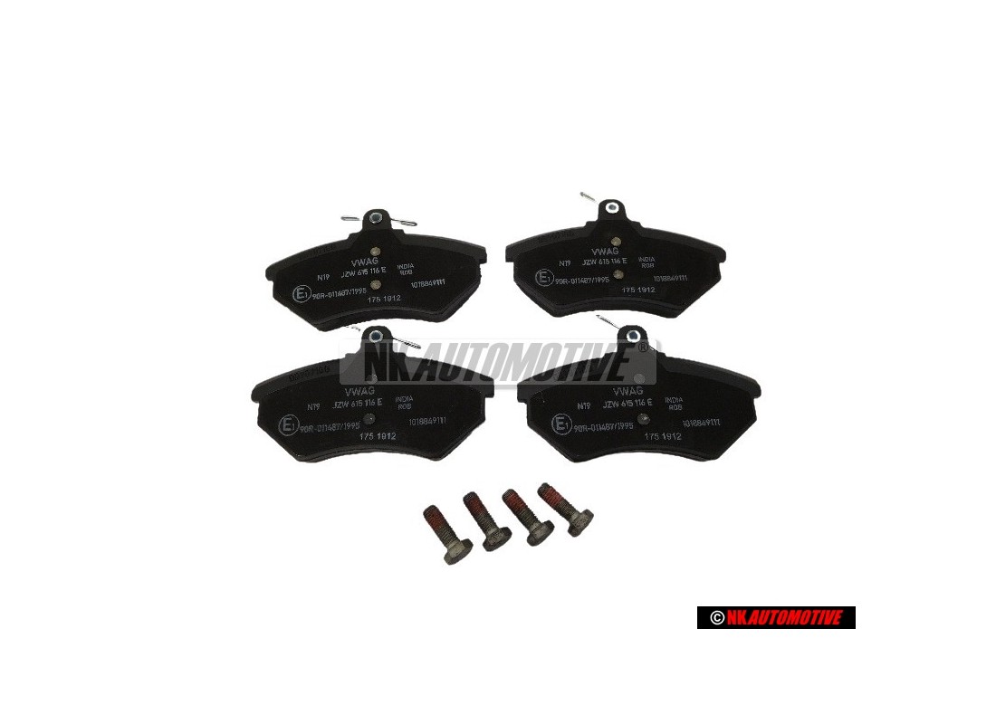 Spare parts for the Caddy MK3 | Brake Pads